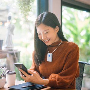 Wein Air Supply® Rechargeable AS-300R Wearable Ionic Air Purifier